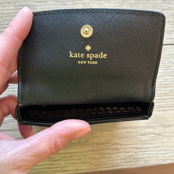 Matching Pair Kate Spade Black Wallets - Picture 3 of 6
